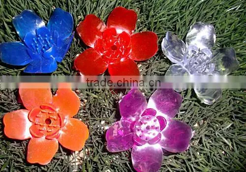 Outdoor decorative christmas led flower tree blossom light