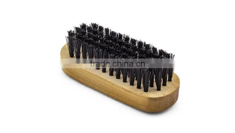 Woodcarving wooden horse hair shoe polish brush