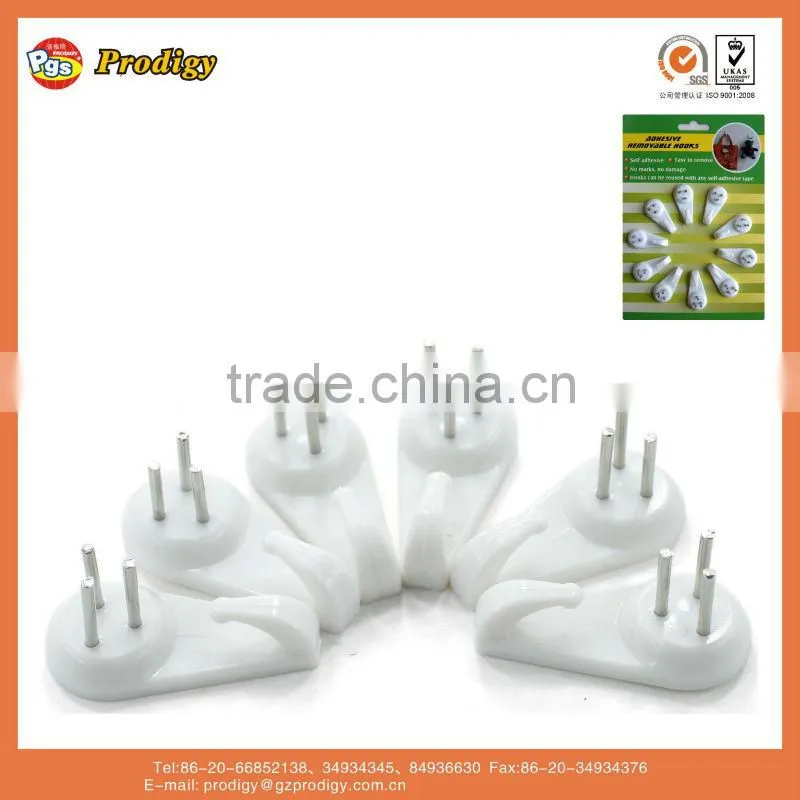 plastic wall hanger nail hook
