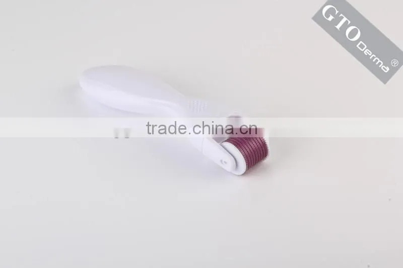 interchangeable head style derma roller 600 for body skin care and for hair treatment with CE approved and competitive price