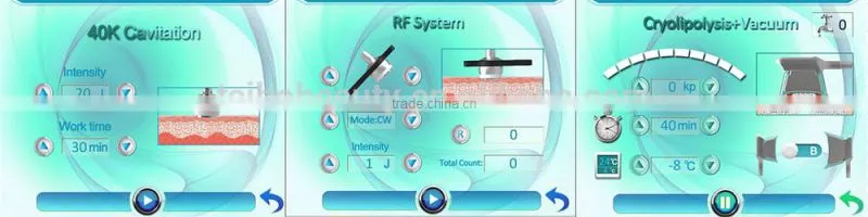 Cryo Cryolipolysis Cooling System Weight Loss Machine / Cryolipolysis Fat Reduction Machine