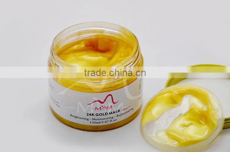Peel off hyaluronic acid facial mask face mask 24k gold mask