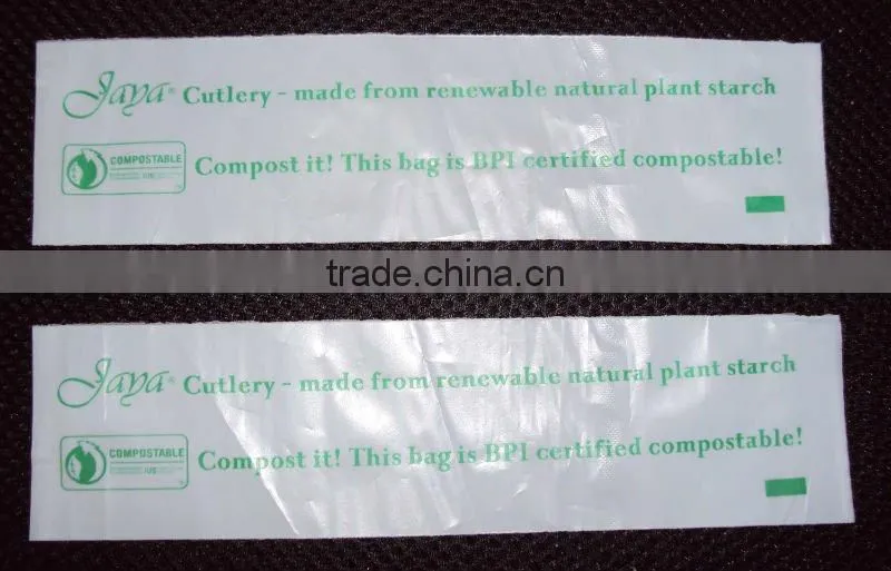 Biodegradable disposable eco friendly cornstarch plastic pet waste bag