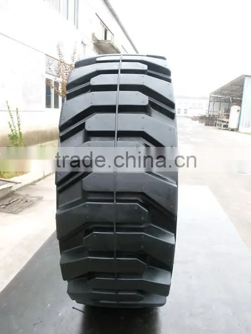 Well-reputed Pneus Bobcat, 7.50-16 Cheap Skid Steer Solid Rubber Tire for Loader
