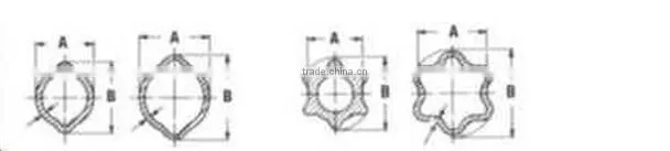 Tractor parts cold drawn 2 lemon tube of pto shaft in China