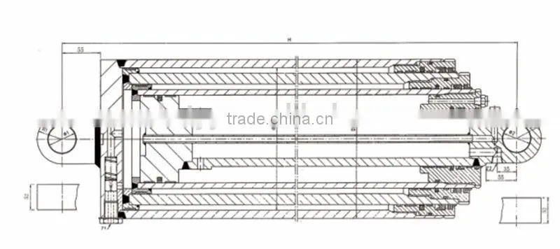 oil cylinder hydraulic made in china