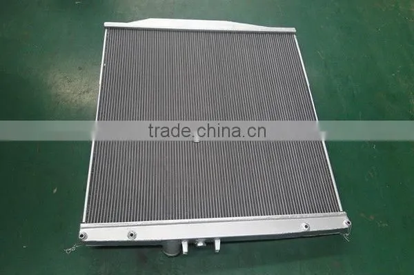Complete aluminum/copper auto radiator core and plate