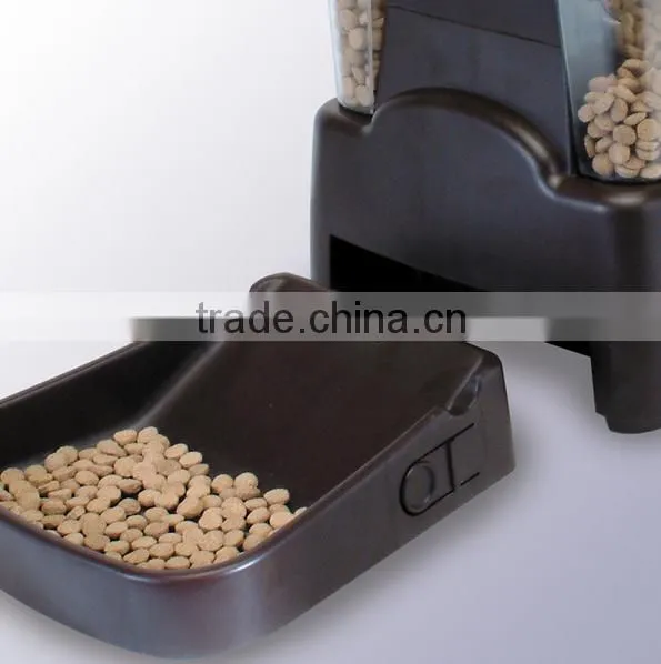 Large Automatic Pet Feeder Electronic Programmable Portion Control Dog Cat Feeder w/ LCD display