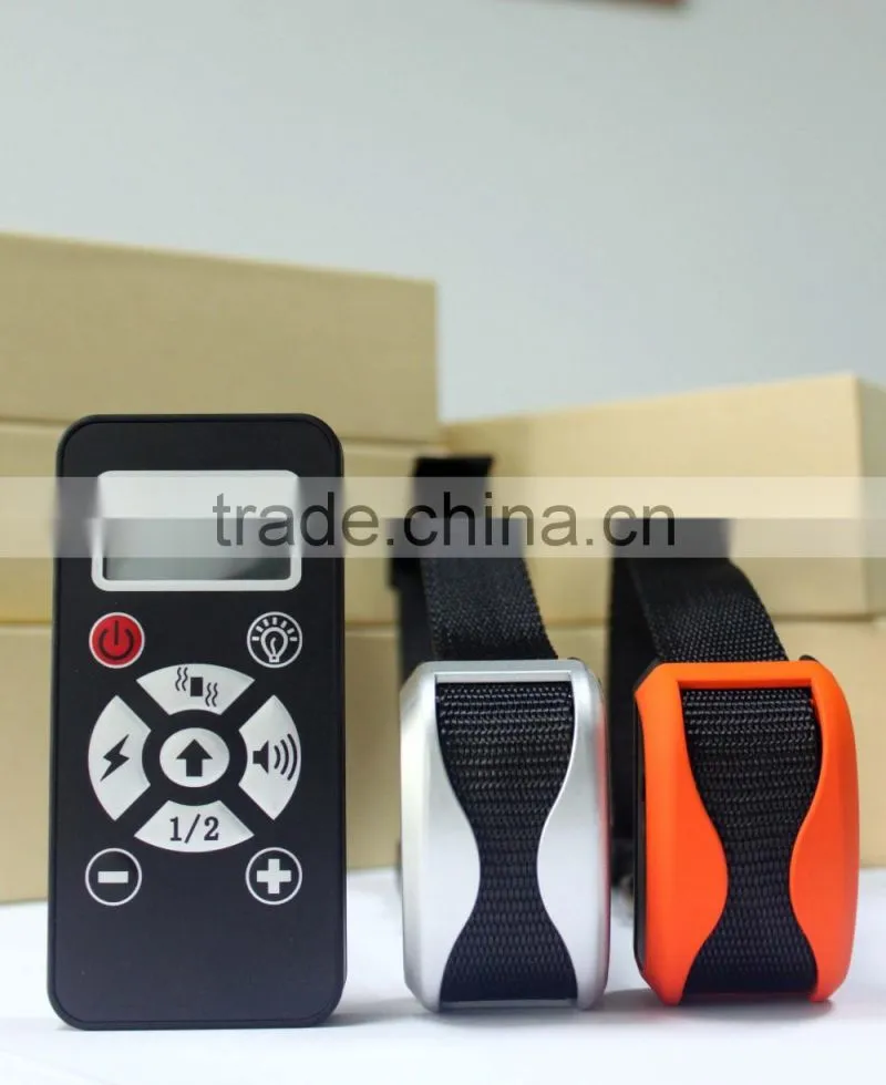 Dog Training Collar Manual Automatic Waterproof E Collar, Rechargeable Operation with 800yards Wireless Remote Control