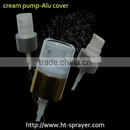 Aluminum Cosmetic Facial Cream Pump 24/415