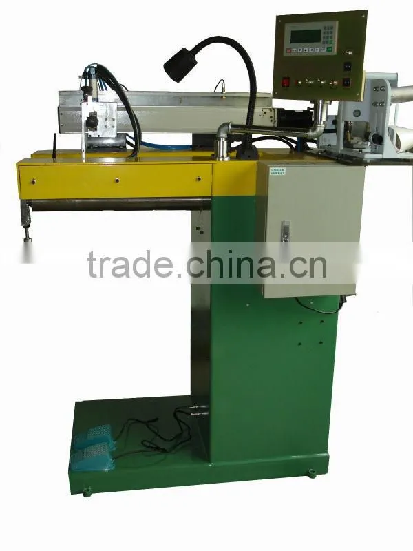 Drum straight seam welding machine