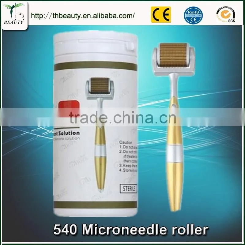 2017 Derma Pen Needles Derma Roller 192 Needles Roller Microneedle Titanium dermaroller factory price
