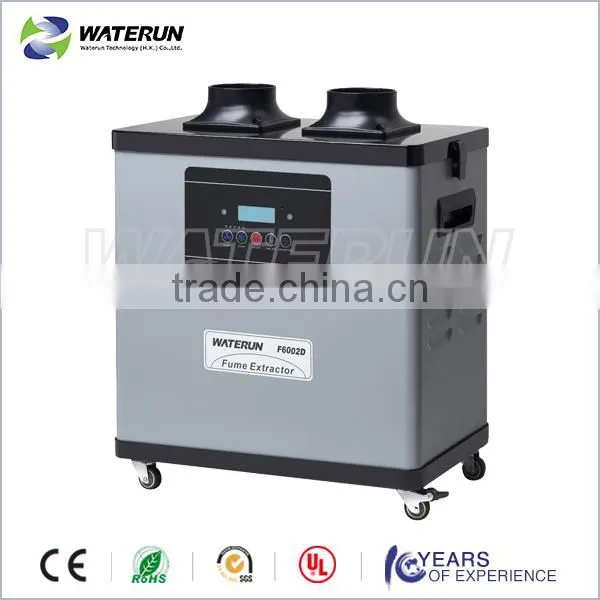 F6002D Double Station Soldering/ Welding Fume Extractor with LED Display