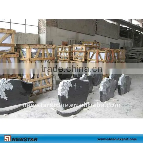China black granite monument