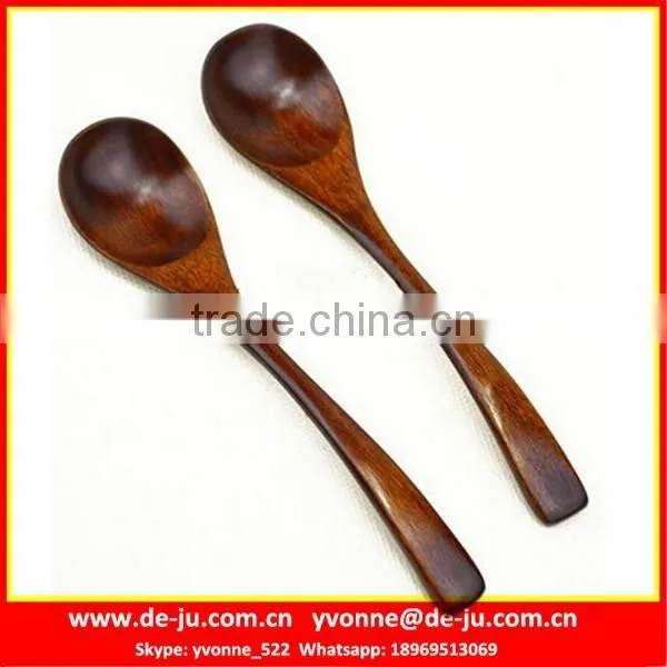 High Quality Smooth Bamboo Icecream Spoon