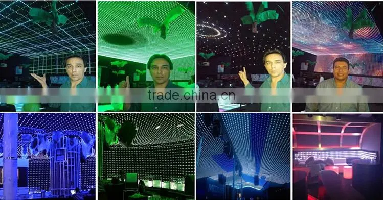 Good quality flexible soft full color led stage backdrop