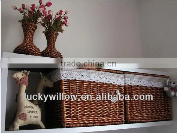 factory direct supply large wicker storage basket