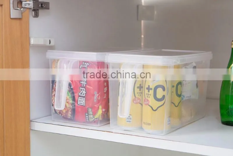Seal storage box with handle for refrigerator