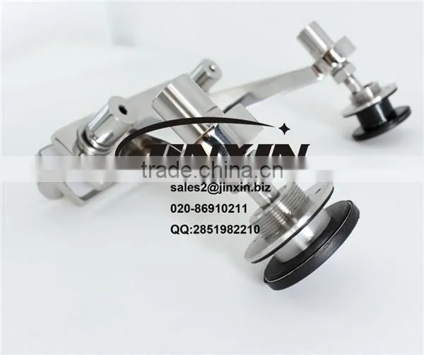 JINXIN 304/316 wall curtain glass spider spider glass system facade point fixing