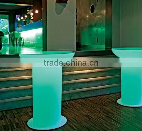 led bar table led furniture RGB LED color changing