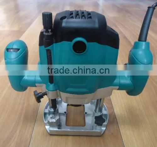 GOLDENTOOL 6mm/8mm 1200w Power Small Plunge Router Milling Machine Portabel Electric Hand Mini Wood Router