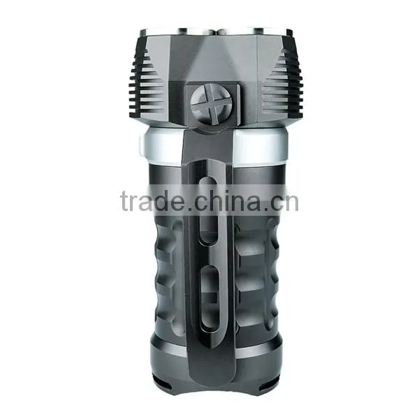 UniqueFire 3000 LM with 4*18650 rechargeable li-ion battery waterproof diving led torch