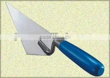 wooden handle stainless steel bricklaying trowel