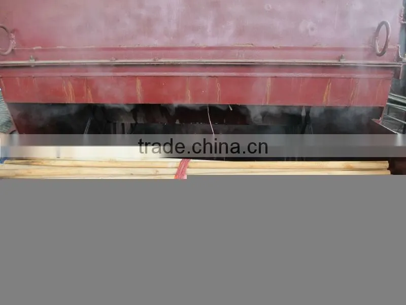 Short delivery day wooden handle for grass broom