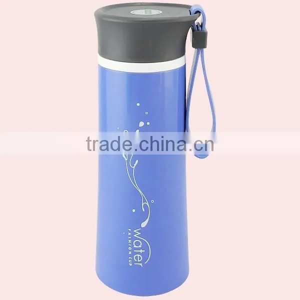 320ML Double Wall Plastic Sport Bottle With Wonderful Colors