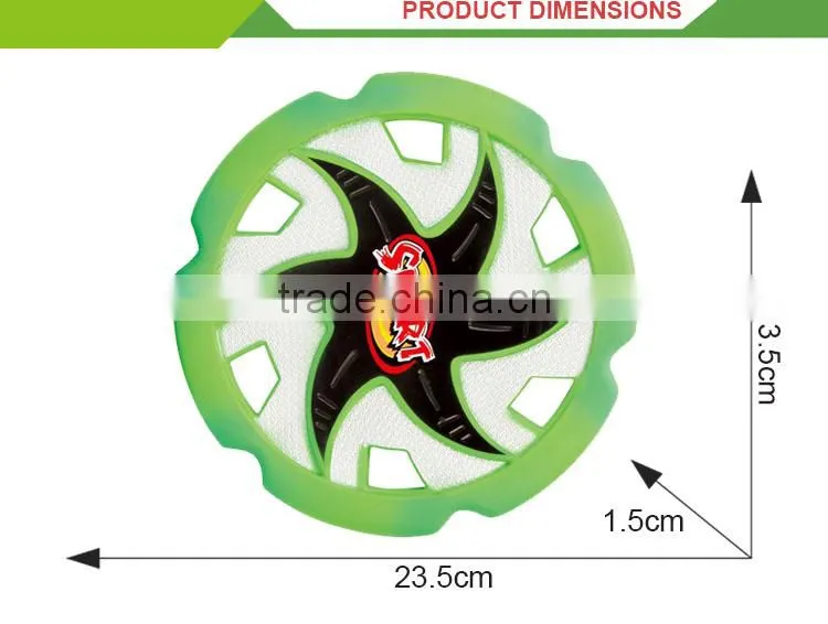 Kids outdoor set toy plastic fabric flying cheap frisbees