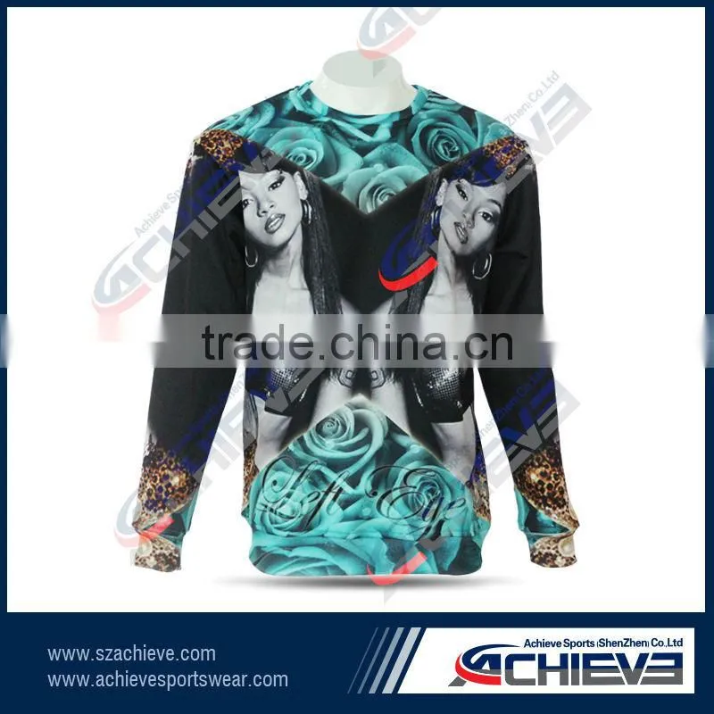 2013 Customize Men's crewneck sweatershirt top quality factory
