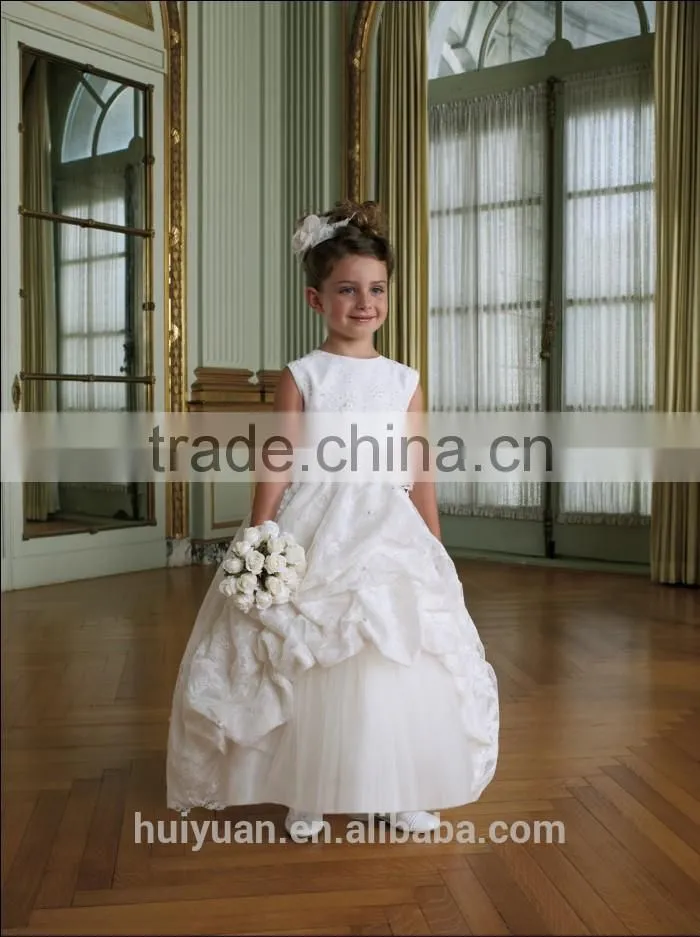white halter off shoulder taffeta gown handmade baby dress