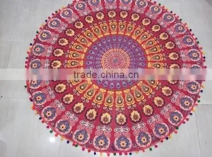 Mandala Round Beach Spread