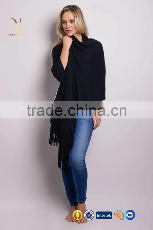 Chunky Knit Ladies Cape Girls Womens Shawls