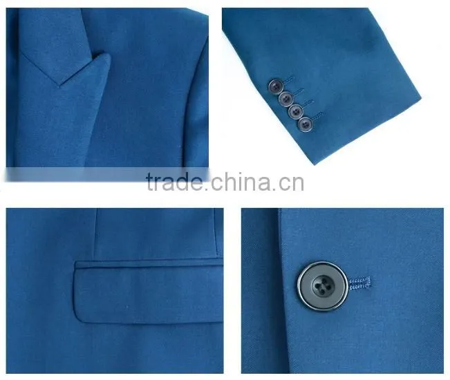 High quality and best workmanship newest style men suit from Shanghai