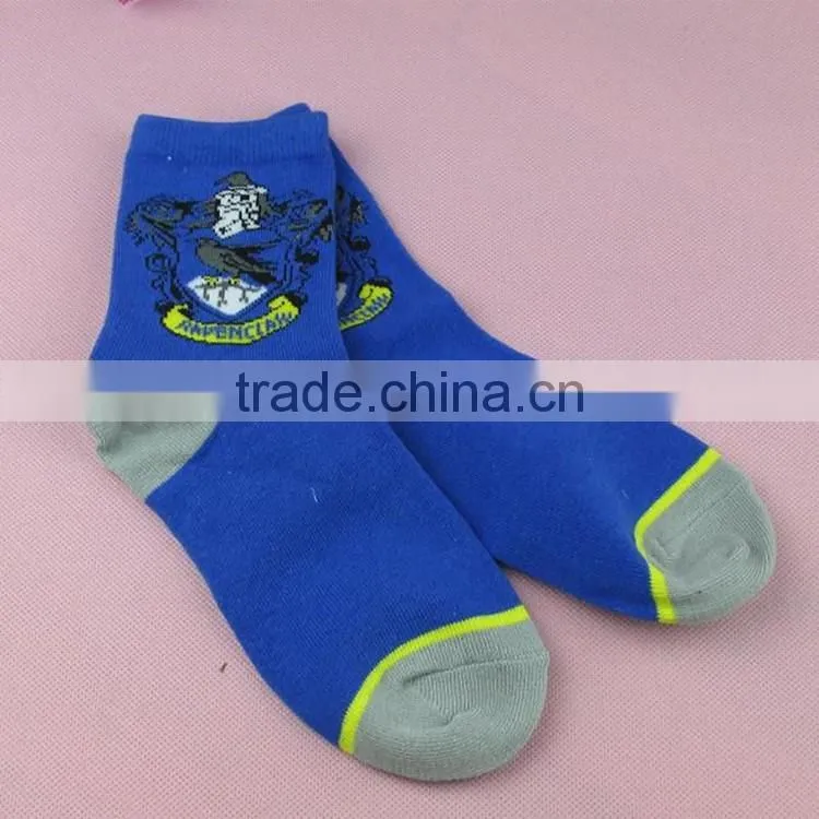 High quality Harry Potter socks,Gryffindor Ravenclaw Hufflepuff Slytherin teen students tube socks
