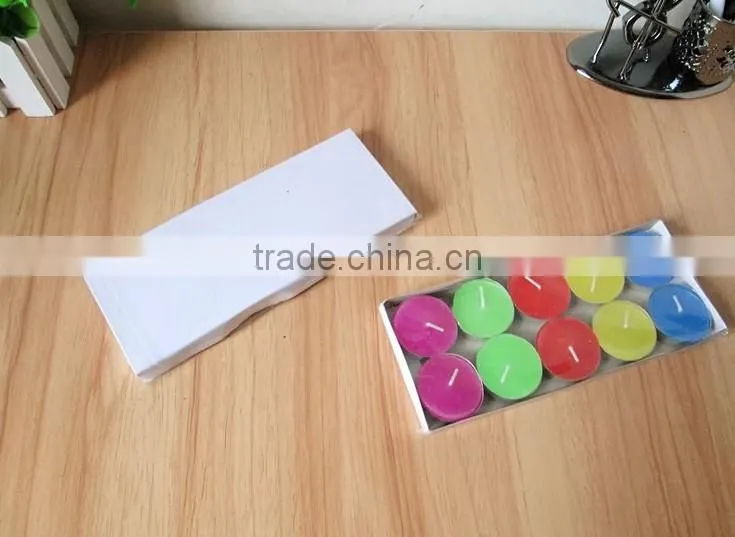 Hot Selling Aroma Smokeless Colorful Birthday Candle