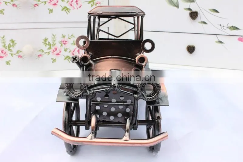 Handmade Tinplate Antique Style Metal Model Car