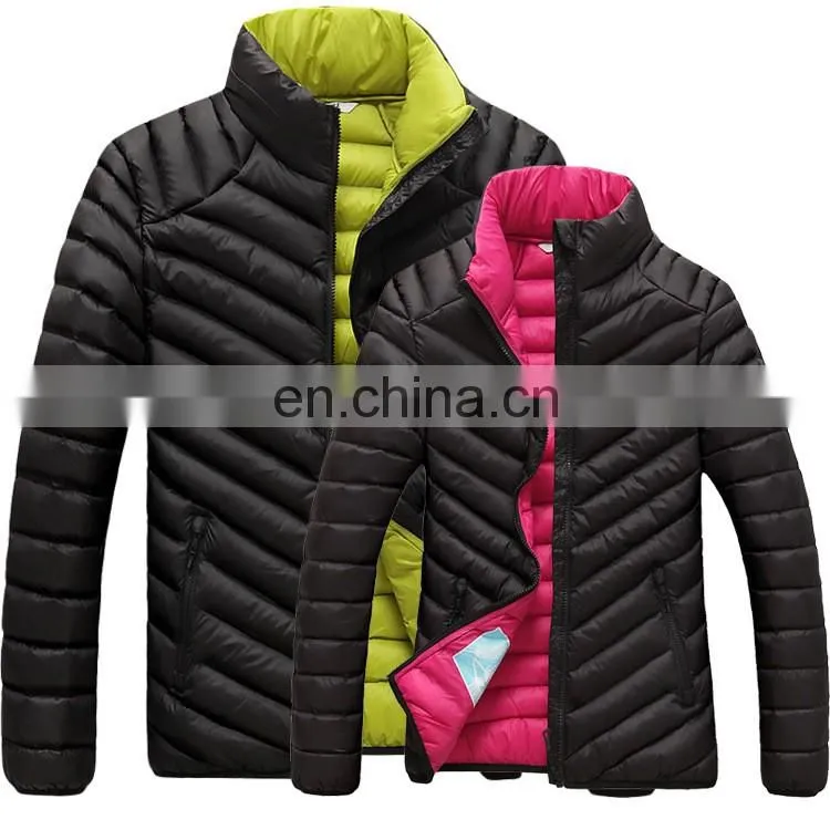 Winter Jacket O-neck Slim Padded jacket Wind stop Warm Coats
