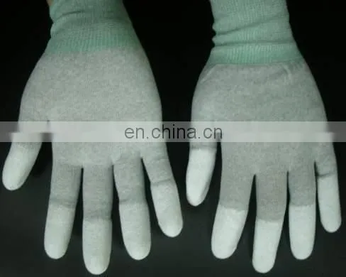 Carbon fiber ESD PU TOP Fit Gloves