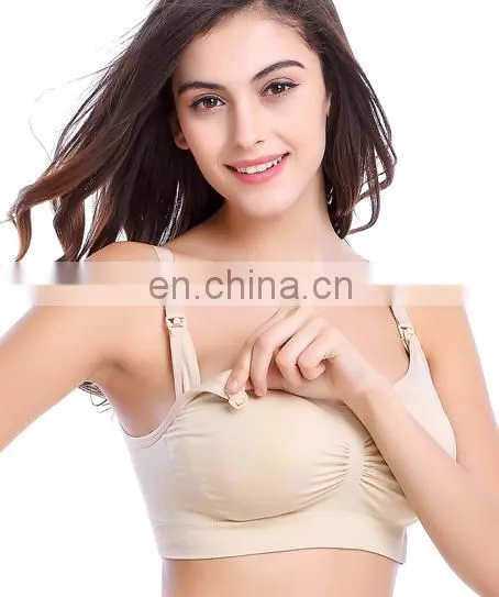 Pregnant Maternity Nursing Bra Seamless Wire Free Nursing Bra underwear