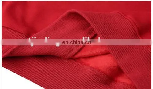 China Supplier Purpose Tour Hoodie Red Casual Hooded Sweatshirt Women