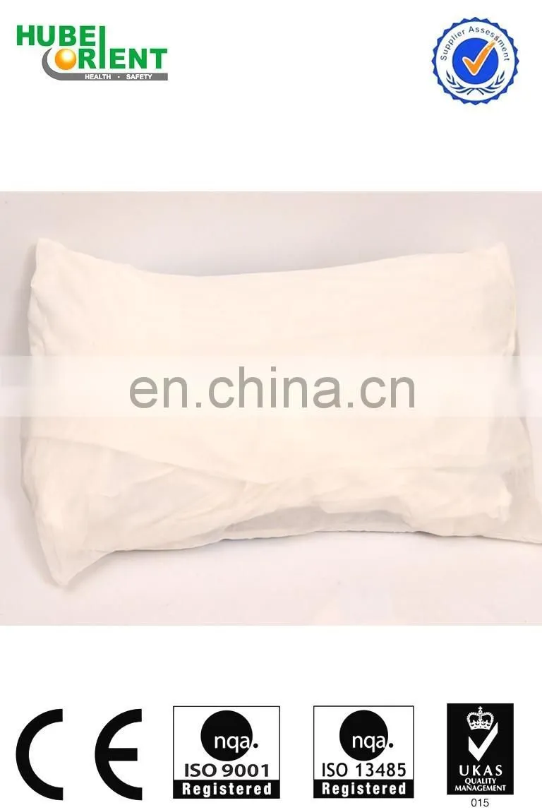 disposable surgical hospital airline decorative non-woven pillow cover