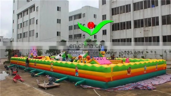 Giant commercial amusement fun city park inflatable 66ft