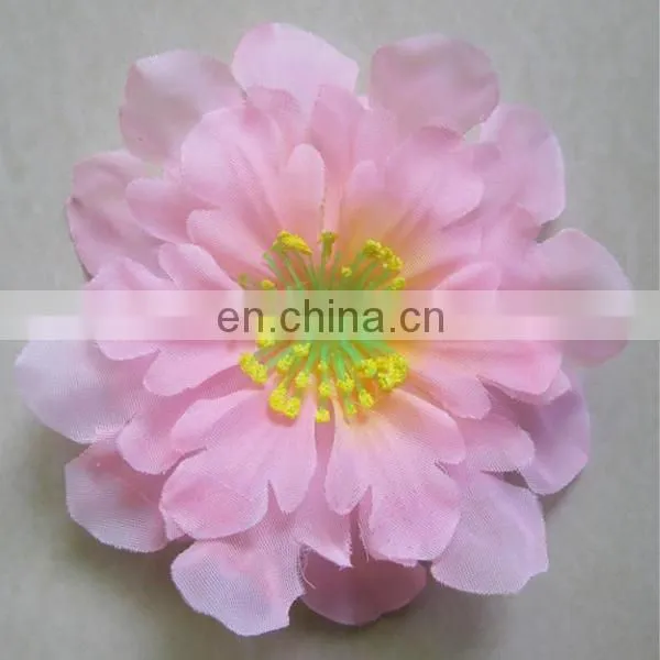 Hot sale led flashing brooch colorful flower brooch handmade flower brooches