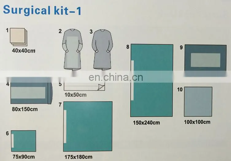 Disposable Surgical Kit with CE