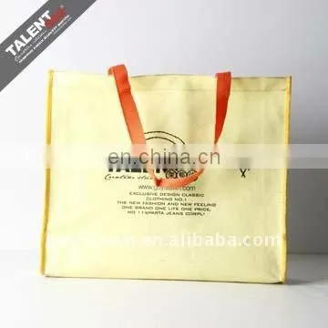 custom private silk screen printing fabric Shopping Bag
