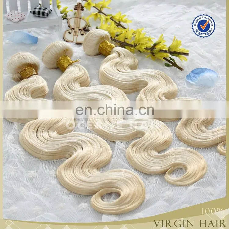 613 blonde cheap indian remy bundles hair