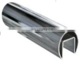 Stainless steel C channel profile pipe /Galvanized Perforated U steel profile/U channel