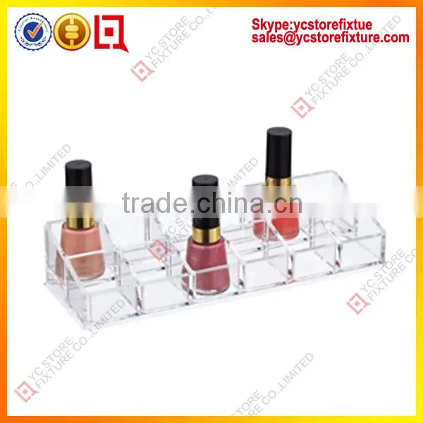 Hot sale acrylic nail polish wall rack